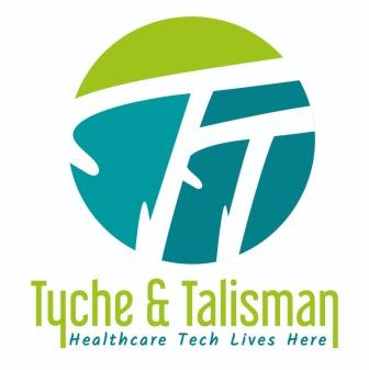 Tyche and Talisman logo — Healthcare Tech Lives Here